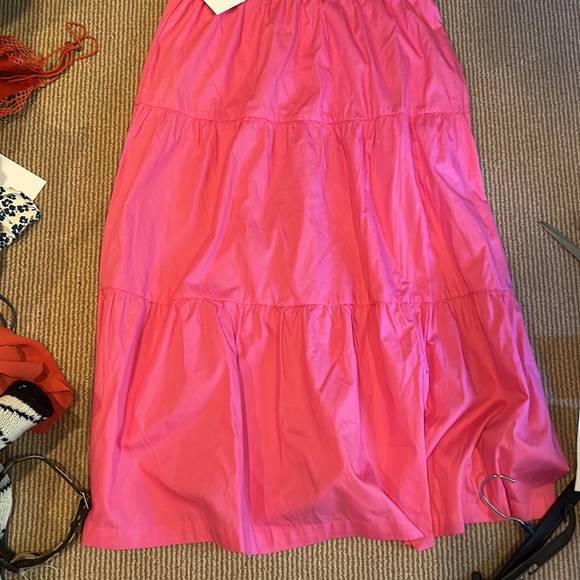 NWT ANTHRO x o.p.t 2 pc. Pink skirt set size medium - Picture 8 of 16
